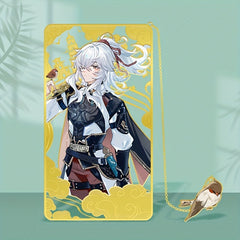 Shining Star Anime Rain Boy Girl Metal Bookmark