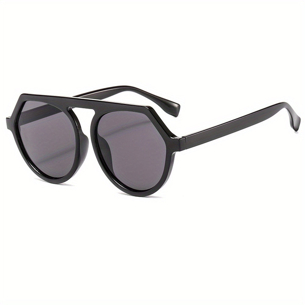 Y2K Top Bar Sunglasses For Women Men Anti Glare UV400