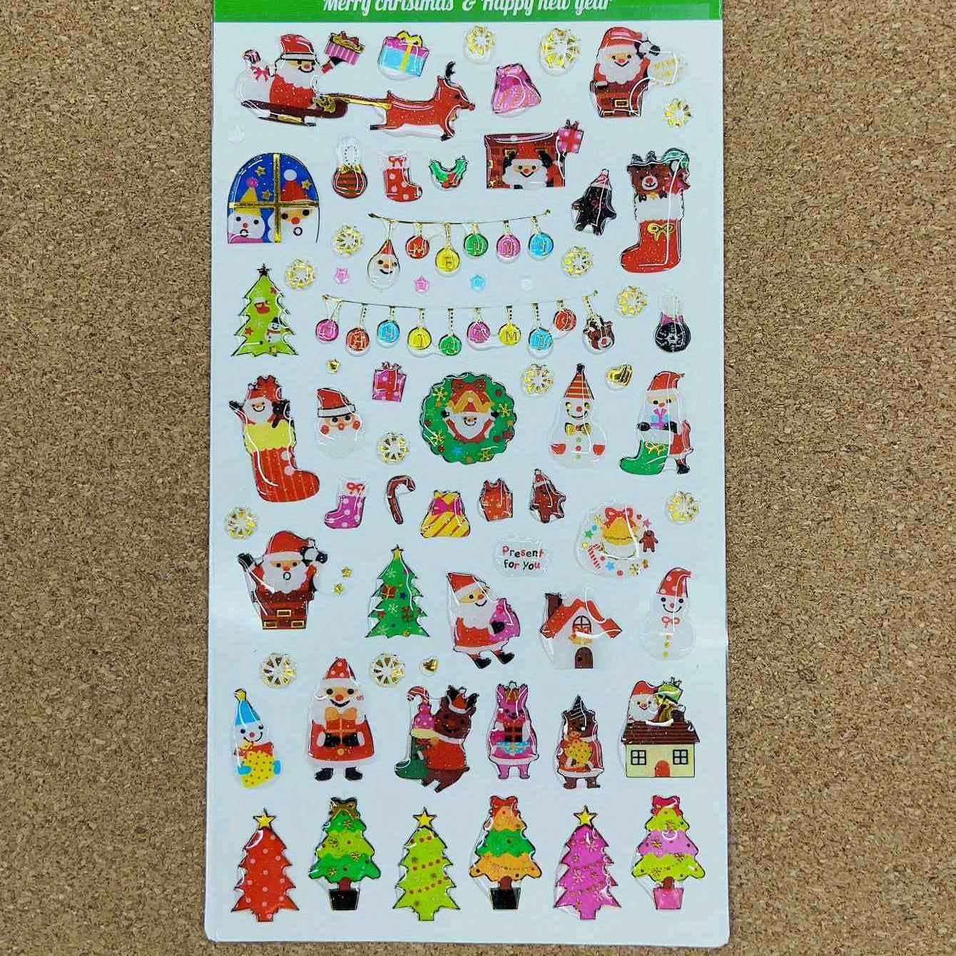 Christmas Stickers for Water Bottle Luggage
