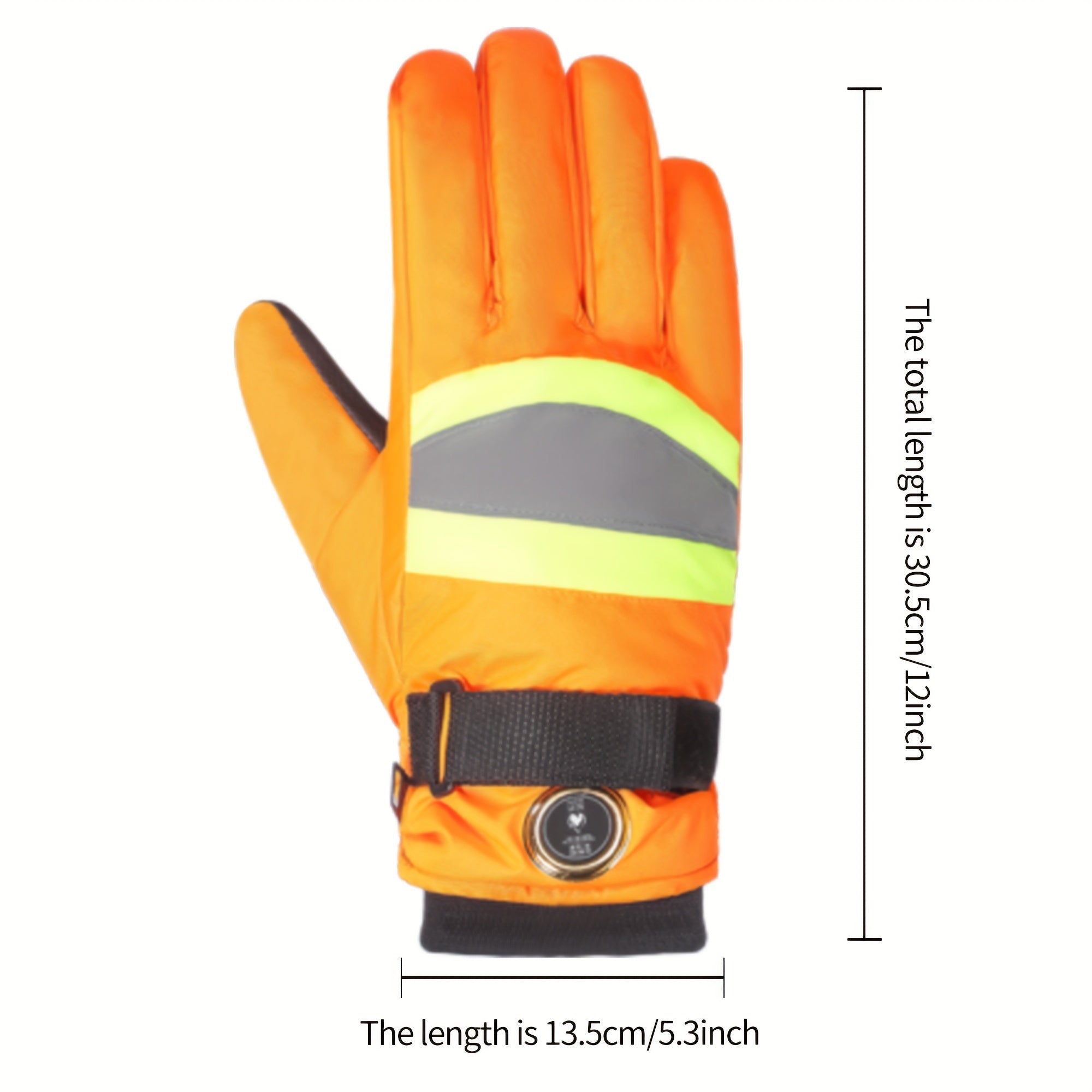 5000mAh Heated Motorcycle Gloves Waterproof & 3 Temperature Modes