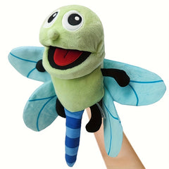 Hand Puppet Insect Toys for Kids Plush Finger Puppet Halloween Decor