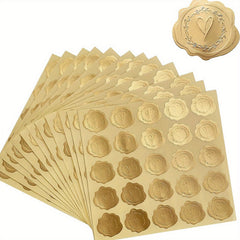300 Heart Shaped Sealed Envelopes for Weddings