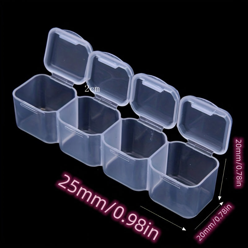 28 Grid Diamond Embroidery Storage Box Plastic Bins Home Decor