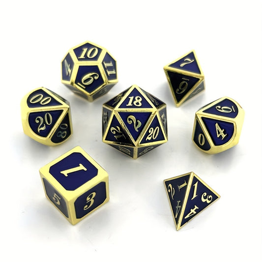 7pcs Mini Number Dice Game Punishment Accessories
