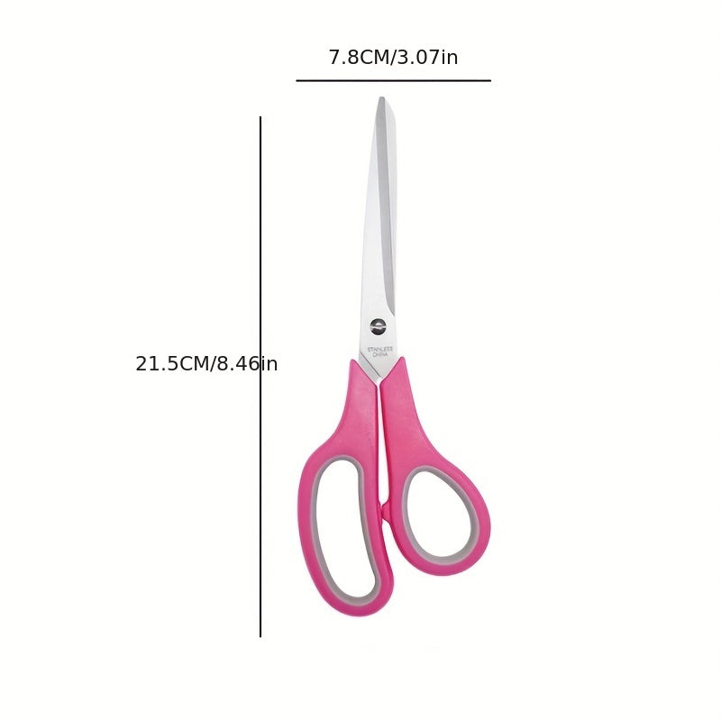 Stainless Steel Office Scissors Comfort Grip for Home & Tailoring Projects