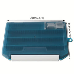 Portable Fishing Lure Storage Box Multifunctional Grid Box