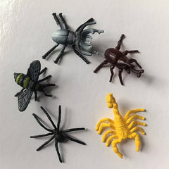 Colorful Insect Models 12pcs Spider Ladybug Beetle Ornaments