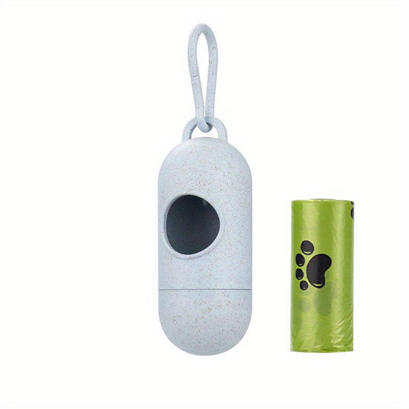 Portable Pet Waste Bag Dispenser with Pet Garbage for Outdoor Walking