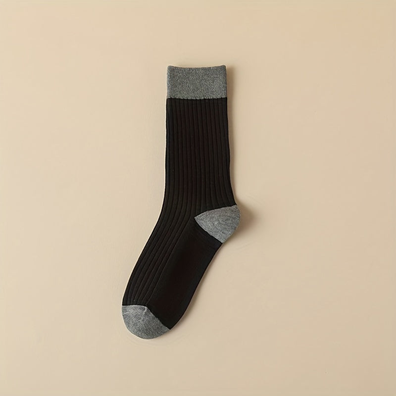 Colorblock Crew Socks Women's Stockings & Hosiery