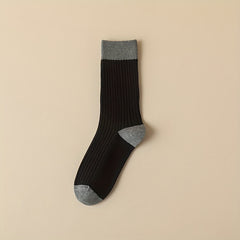 Colorblock Crew Socks Women's Stockings & Hosiery