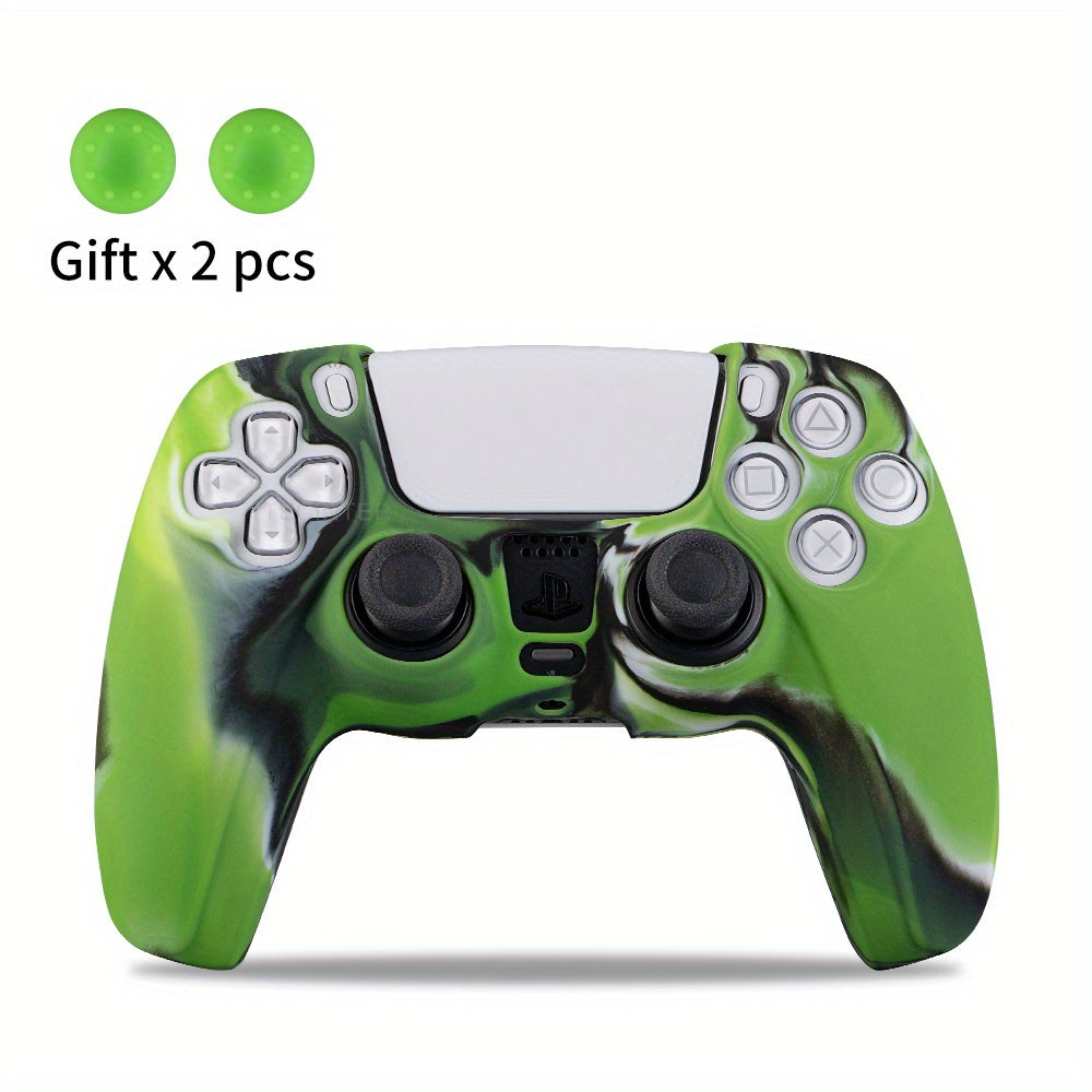 Anti Slip Silicone Case For PS5 Controller Protection Soft Rubber