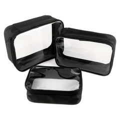 Clear Cosmetic Bag Women Skincare Products Organizer Toiletry Bag
