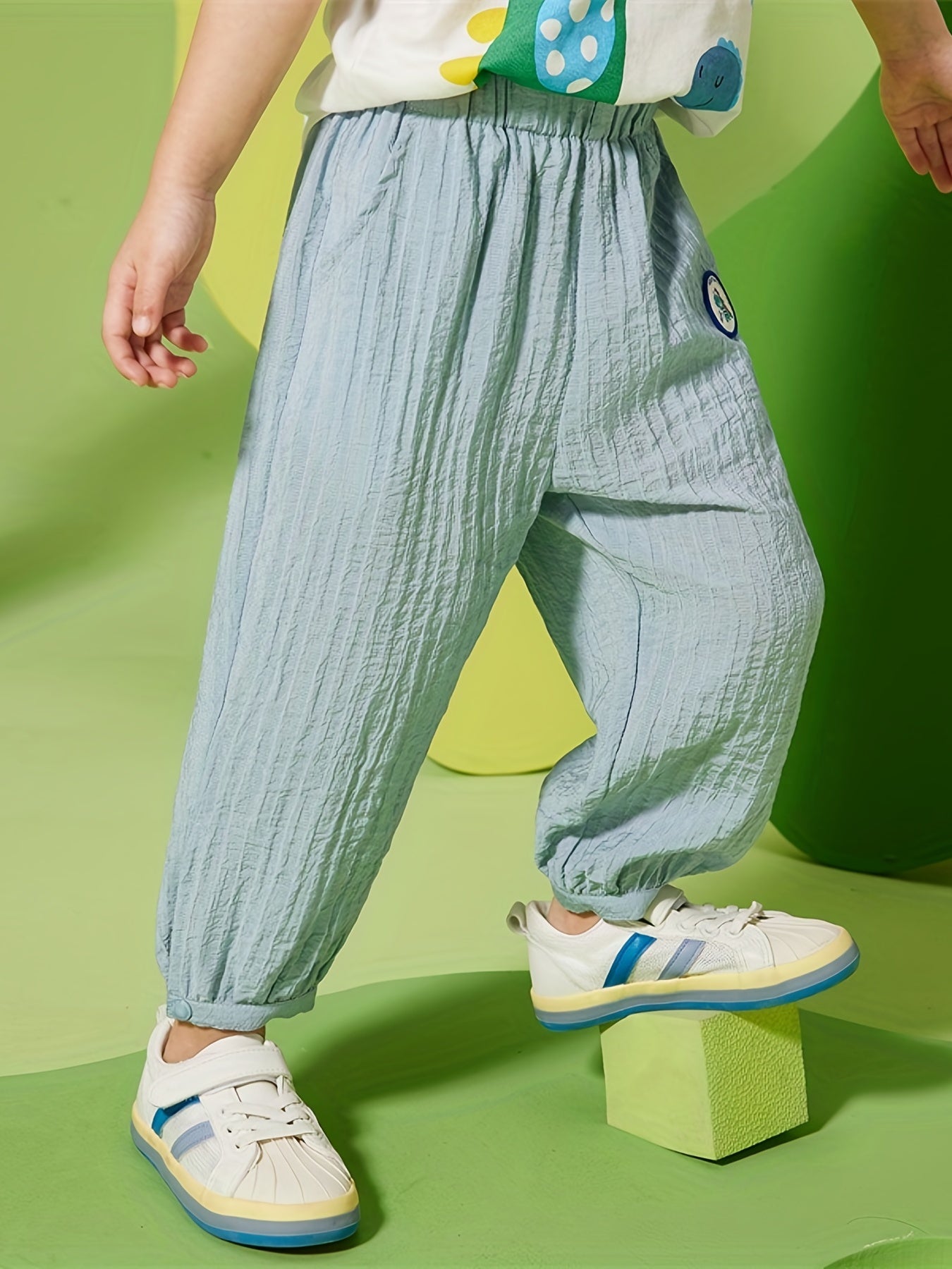 Boys Soft Thin Casual Summer Long Pants