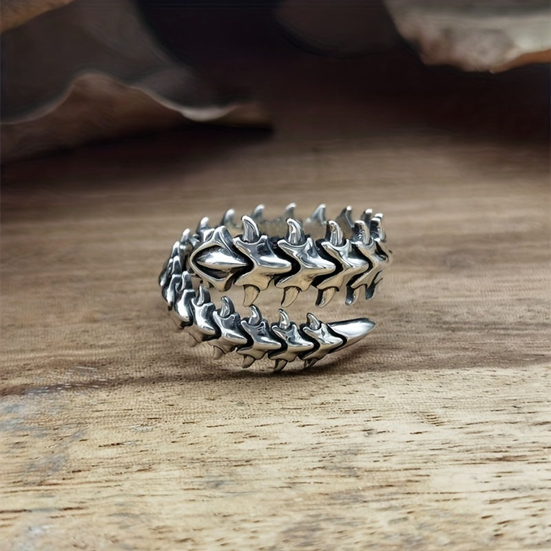 Punk Style Finger Ring Creative Ladies Adjustable Open Ring