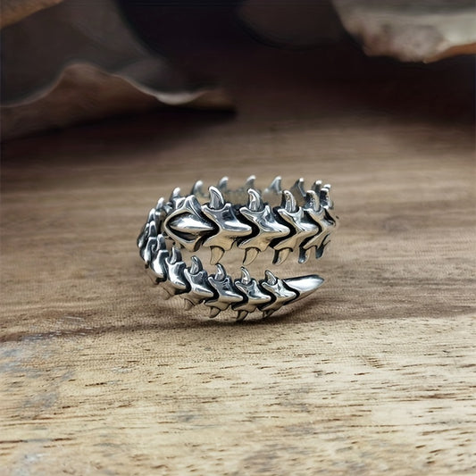 Punk Style Finger Ring Creative Ladies Adjustable Open Ring
