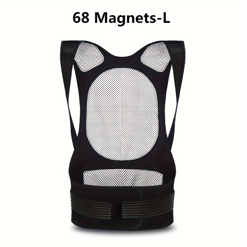 Magnetic Shoulder Warmer Waistcoat with Support Strips
