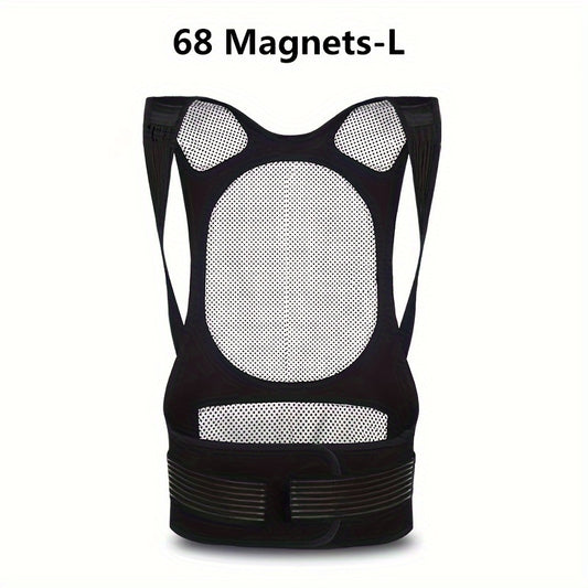 Magnetic Shoulder Warmer Waistcoat with Support Strips
