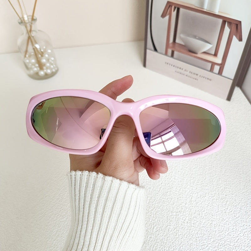 Cyberpunk Sunglasses Goggles Women Y2K Shades Eyeglasses UV400