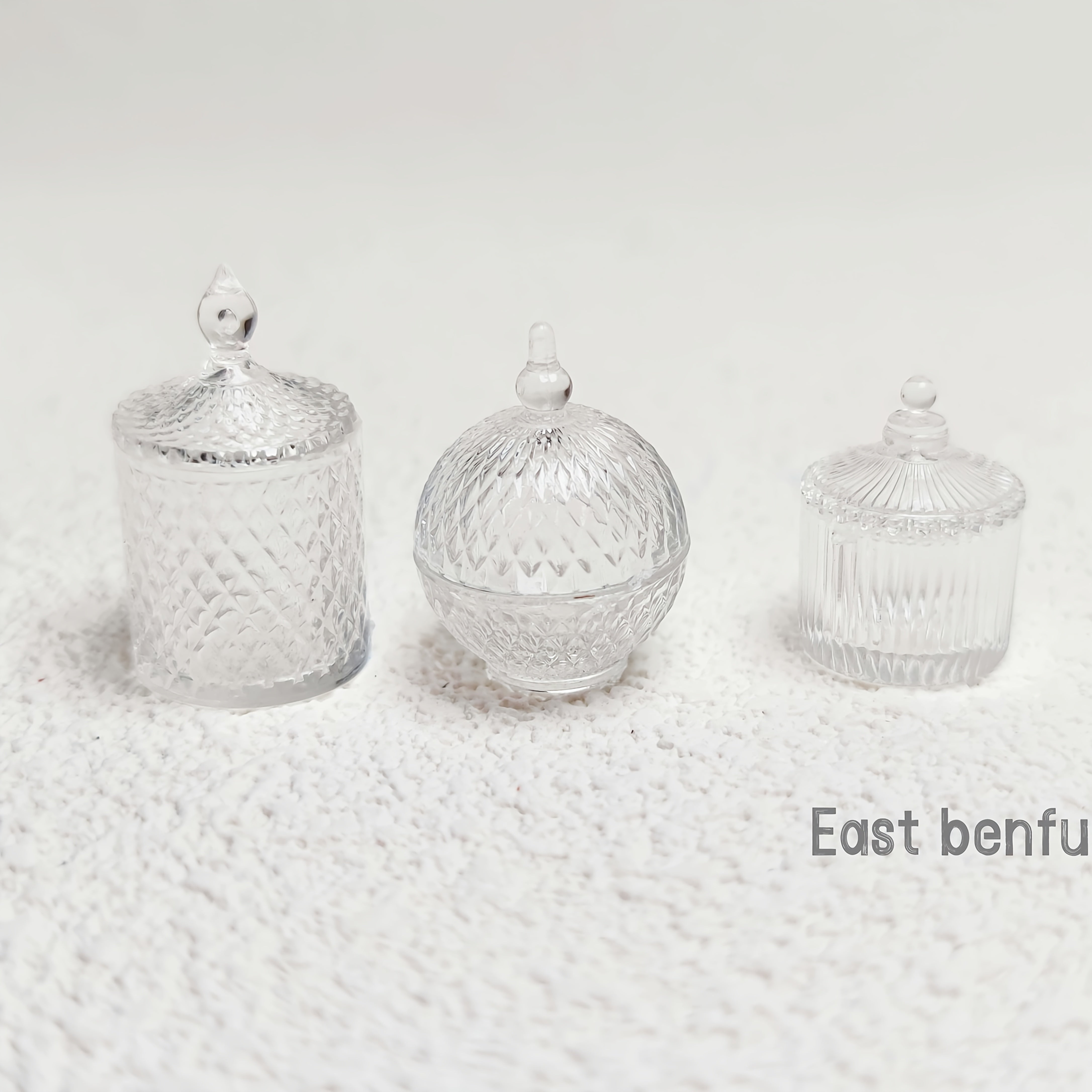 Mini Candy Jars Decorative Dollhouse Set