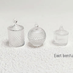 Mini Candy Jars Decorative Dollhouse Set