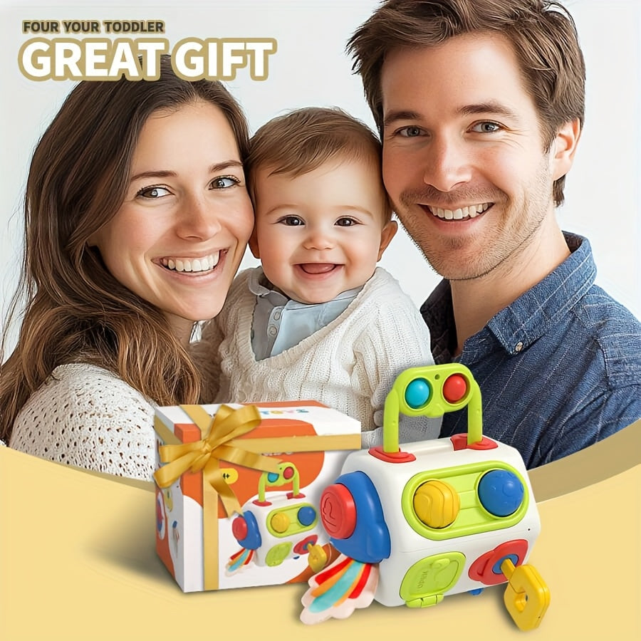 10 in 1 Busy Cube Interactive Toy for Youngsters