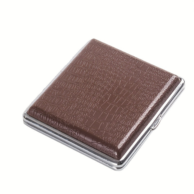 Men's Cigarette Case Holder Box Portable Storage Box