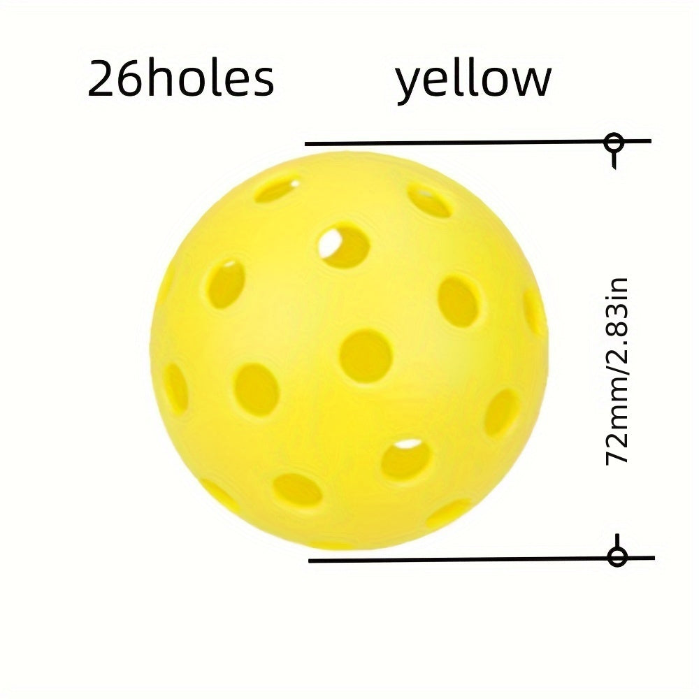 Hollow Replacement Pickleball Balls for Outdoor Play