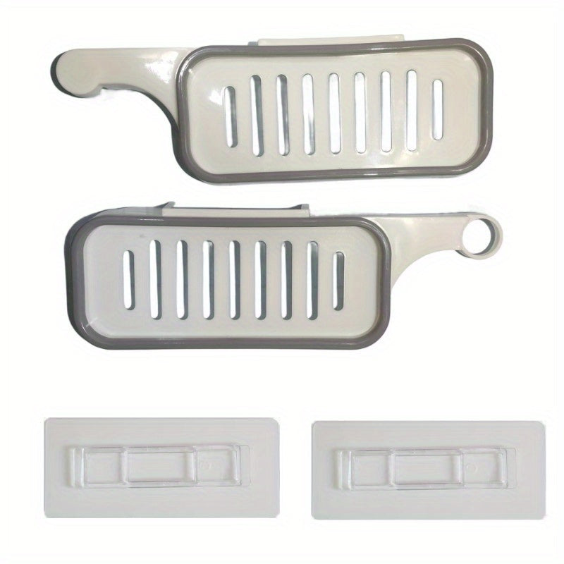 Corner Shower Caddy Wall Mounted Bathroom Shelf Shower Storage Rack Plastic Tray