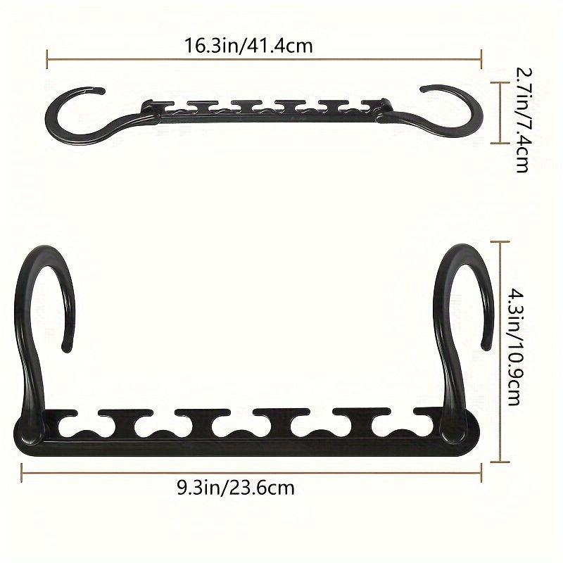 1pc Foldable Magic Hanger Multifunctional Connection Hook Storage