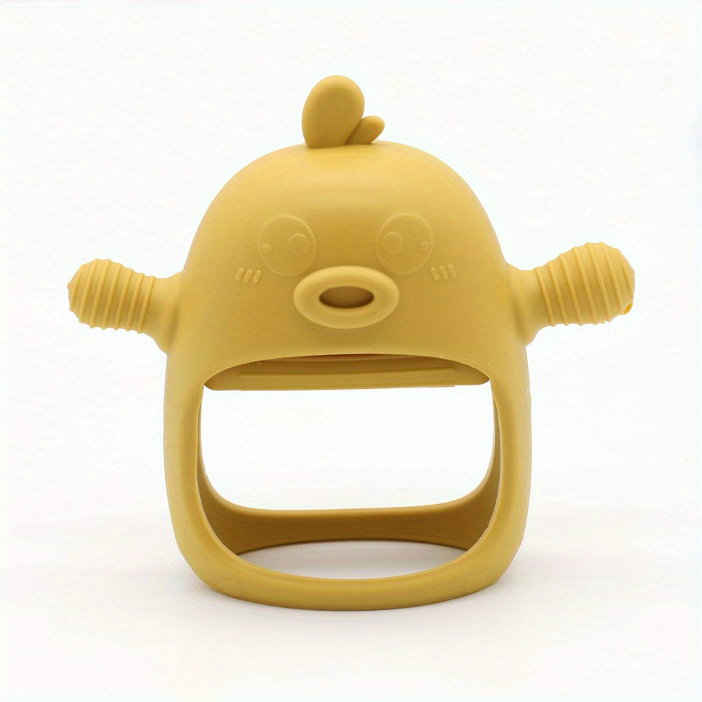 Silicone Baby Teething Gloves, BPA Free, Pain Relief Chewing Toy