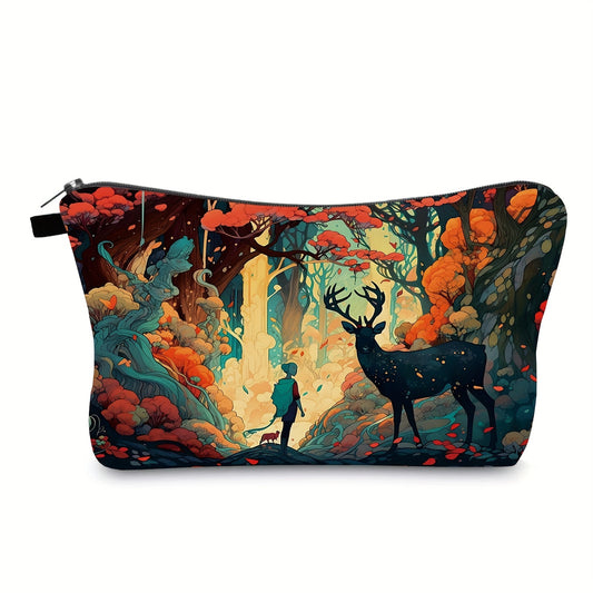 Cute Animal Print Makeup Bag Waterproof Cosmetic Case