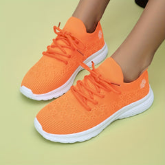 Women's Light Road Running Shoes Comfortable Non-slip Outdoor Sneakers