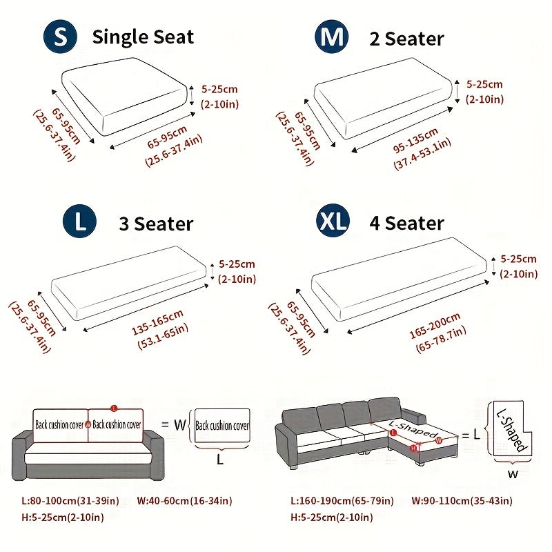 1pc Sofa Slipcover Non slip Sofa Cover Elastic Couch Cover Furniture Protector