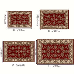 Soft Fluffy Plush Area Rugs Floral Shaggy Rugs for Bedroom Living Room