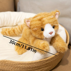 Cute Kitten Plush Toy for Kids 0-3 Years Home Decor Cat Doll