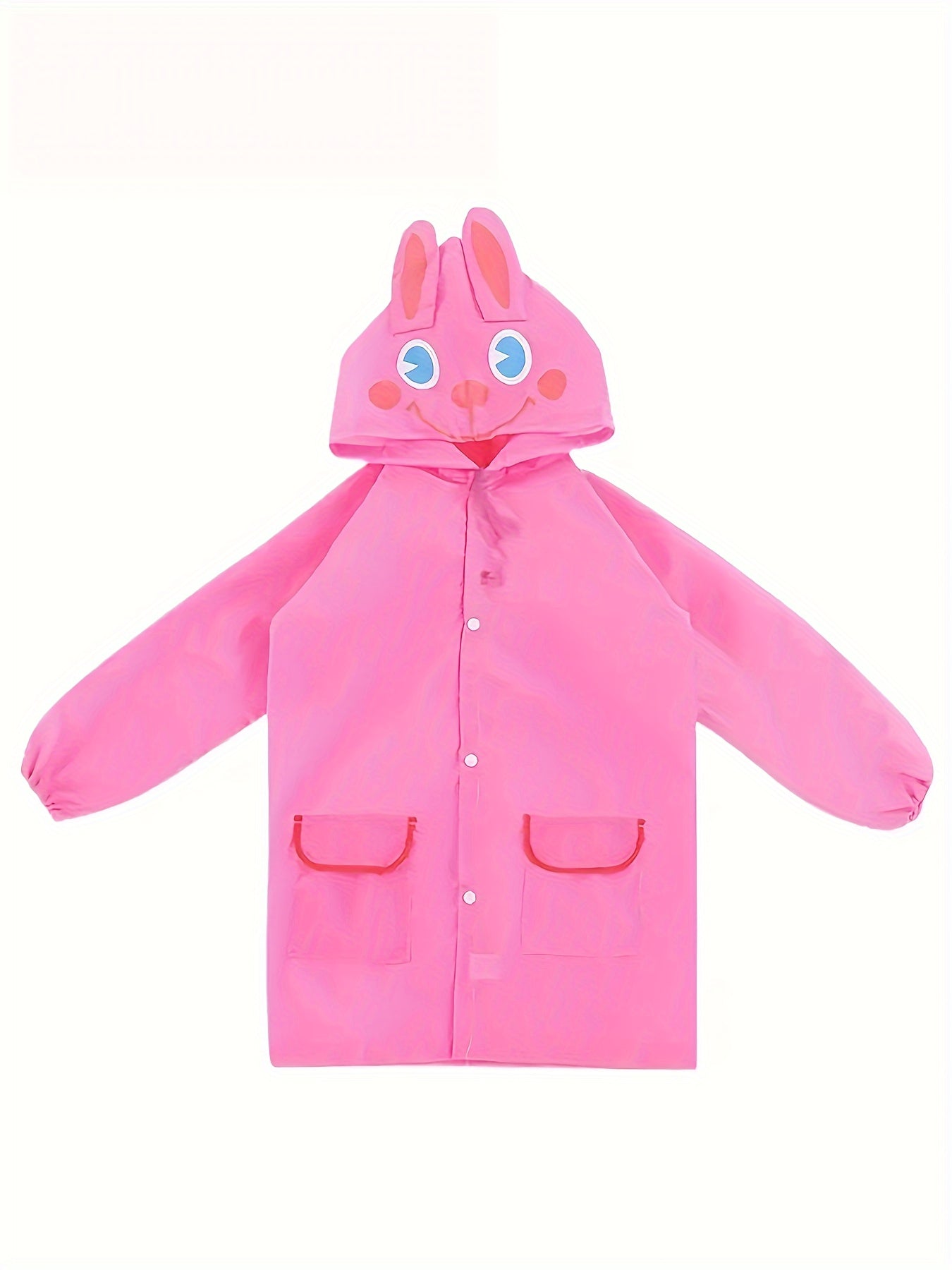 Kids Waterproof Animal Hooded Raincoat - Gift