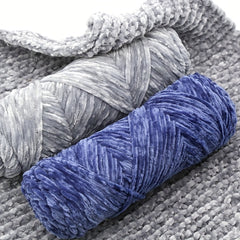 100g 110m Chenille Yarn For Knitting Velvet Crochet Soft Warm Line Threads