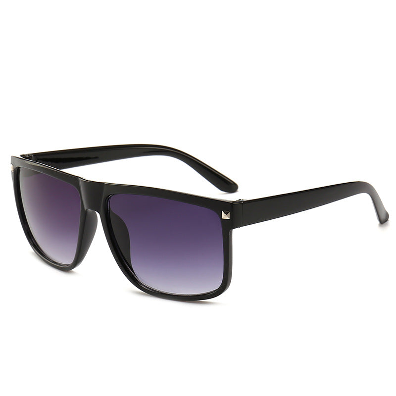 Vintage Rivet Square Sunglasses Unisex