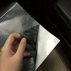 2pcs Car Side Window Static Cling Films Stickers Sunshades
