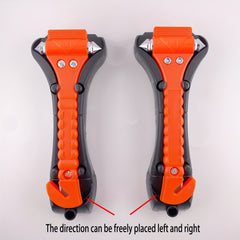 Car Safety Hammer with Window Breaker & Seat Belt Cutter
