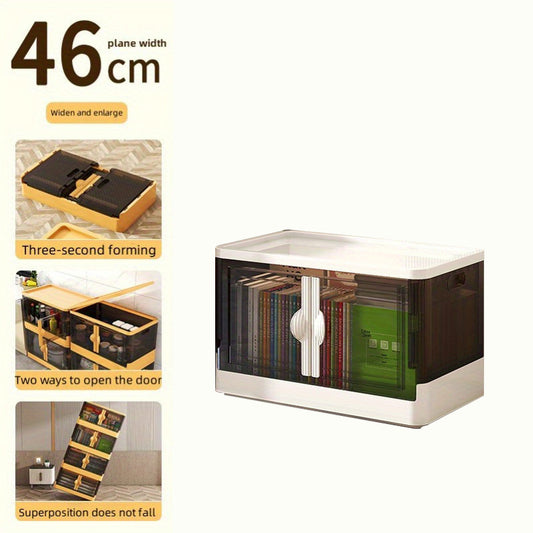 Foldable Storage Box Stackable Plastic Clothing Storage Container