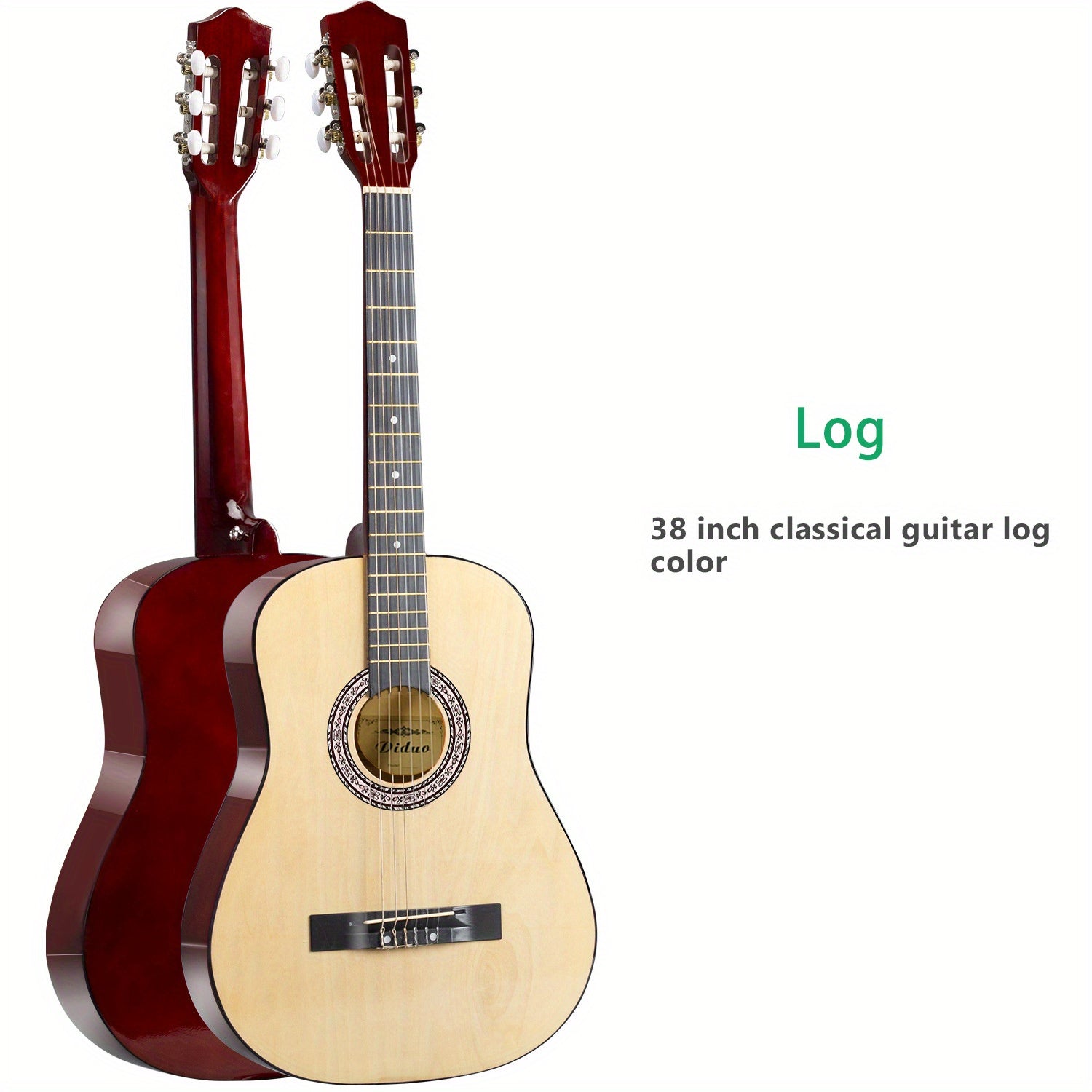 52 Cm Classical Guitar Nylon String Beginner Male Female Practice Left Hand Gift