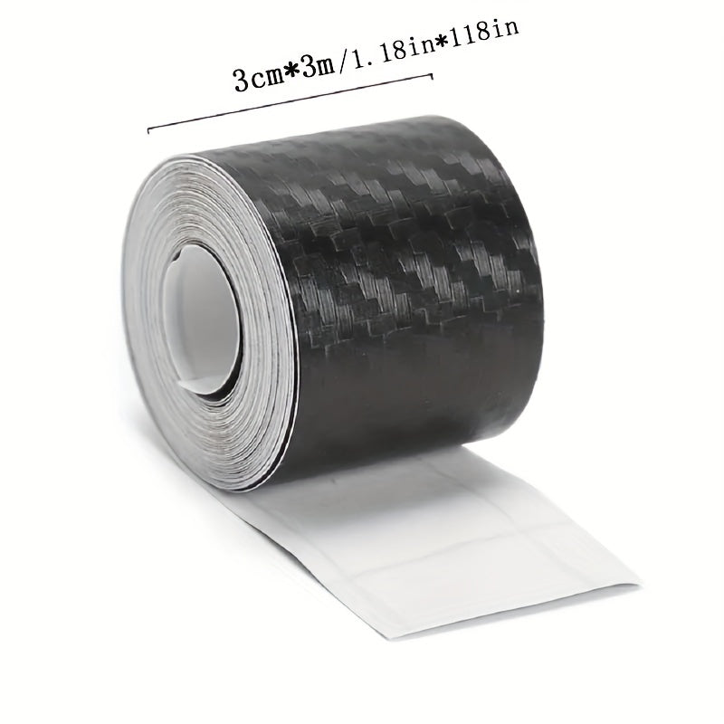 5M Carbon Fiber Scratch-proof Film for Car Thresholds