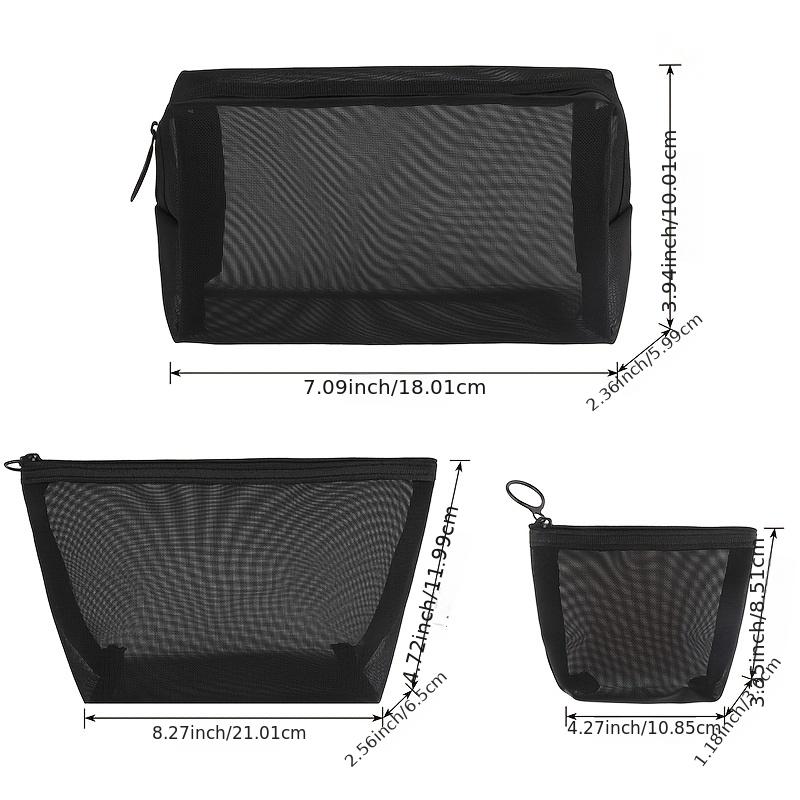 Transparent Travel Makeup Bag Small Size Organizer