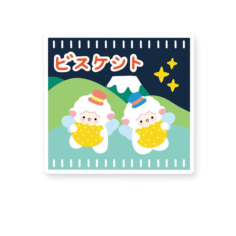 Cute Cartoon Snack Packaging with Note Paper