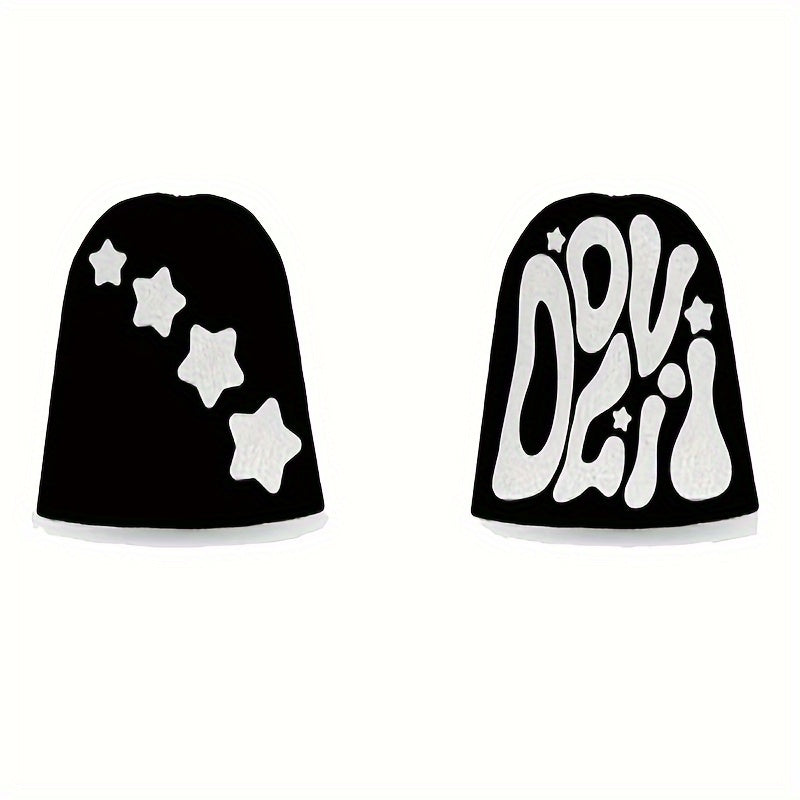 Y2K Beanie Cap Hip Hop Knitted Pullover Hat