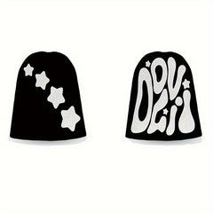 Y2K Beanie Cap Hip Hop Knitted Pullover Hat