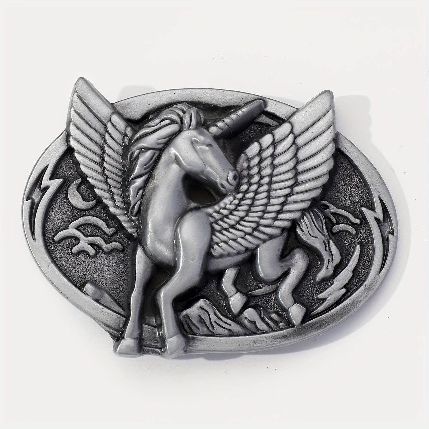 Vintage Flying Horse Belt Buckle For Women & Men