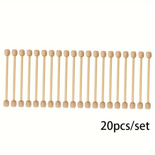 Set of 20 Hanging Rods for DIY Small Tapestry Accessories