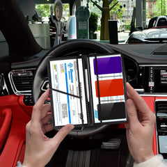 Car Registration And Insurance Holder Vehicle Glove Box Car Organizer
